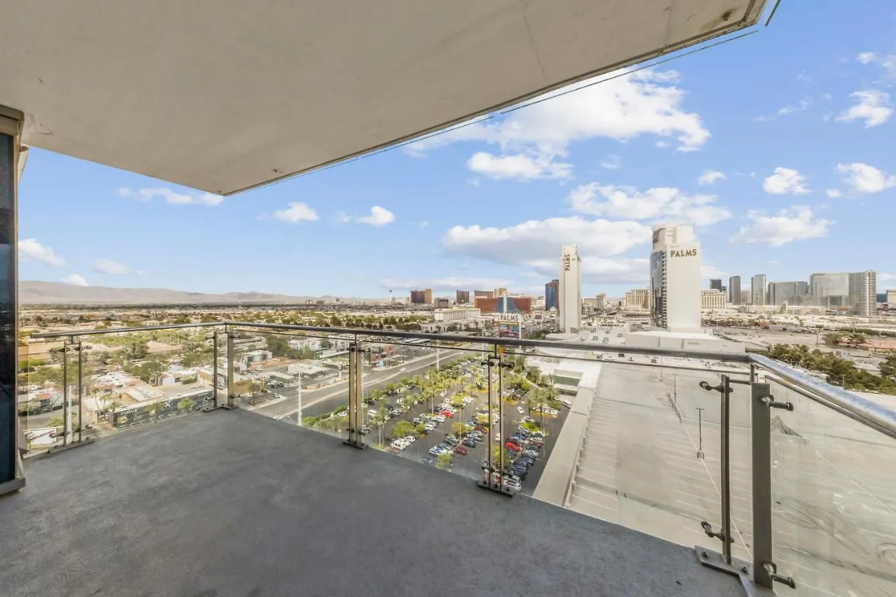 Huge Modern Luxury 17 Floor Panoramic Corner Suite With Open Balcony Las Vegas 0*,  United States